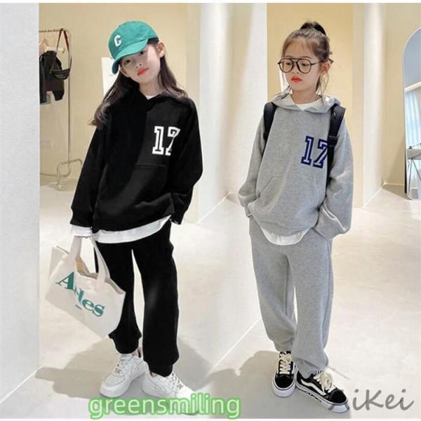 子供服 おしゃれ ジャージ  パーカー 女の子 上下セット スウェット セットアップ キッズ   ジュニア スポーツウェア 部屋着カジュアル■素材：綿、ポリエステル■サイズ：（単位：cm）110   適応身長95-100120   適応身長...