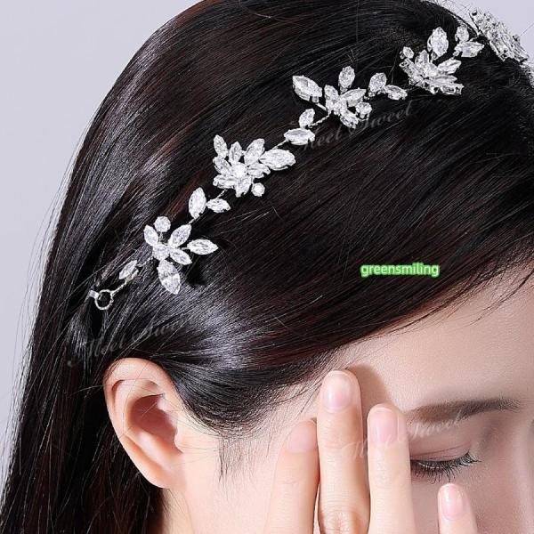 ウェデイング カチューシャ ヘッドドレス ヘアバンド ウエディング ブライダル 花嫁 二次会 パーティー 結婚式 披露宴 発表会 お呼ばれ 謝恩会 食事会