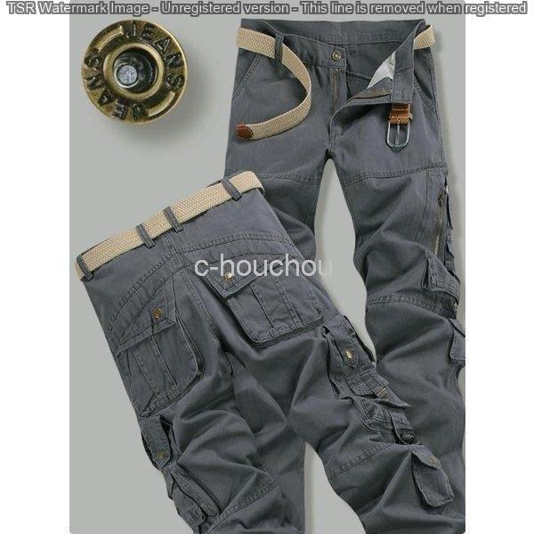 ペインターパンツ　メンズ　ワークパンツ　スタイル　カーゴパンツ　ポケット多い　作業ズボン　作業服　ストレッチ　ミリタリー風　無地　ロング　大きいサイズ ペインターパンツ メンズ ワークパンツ スタイル カーゴパンツ