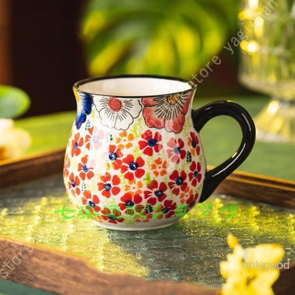 ポーランド食器 マグカップ 陶器 洋食器 ギフト プレゼント コーヒーマグ ティーカップ 母の日 おしゃれ オシャレ ヨーロッパ 北欧 カフェ
