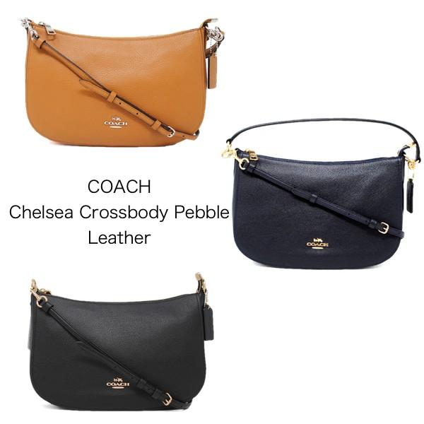 紺×赤 コーチ ショルダーバッグ クロスボディ 2way チェルシー COACH