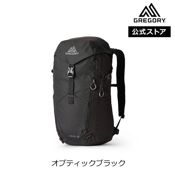 【公式】グレゴリー ナノ28 NANO 28 デイパック(リュック) メンズ レディース ハイキング オプティックブラック