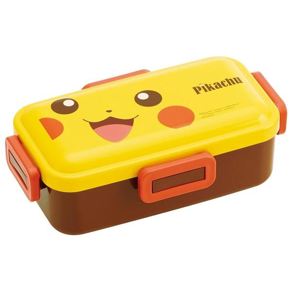 ポケモン ふわっと弁当箱 【ピカチュウ フェイス】(384387) PFLB6 530ml お弁当箱/ランチボックス/給食/遠足/1段/ポケットモンスター/ポケモンGO/スケーター