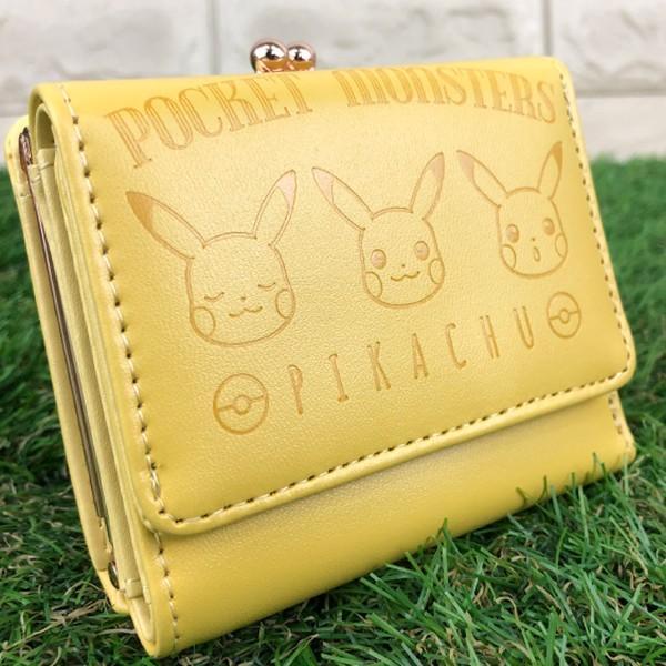 ポケモン ミニ財布 ピカチュウ型押し Pm 25 グリングリン 通販 Yahoo ショッピング