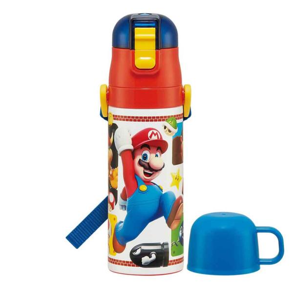 スケーター スーパーマリオ23 2WAYステンレスボトル 470ml&430ml