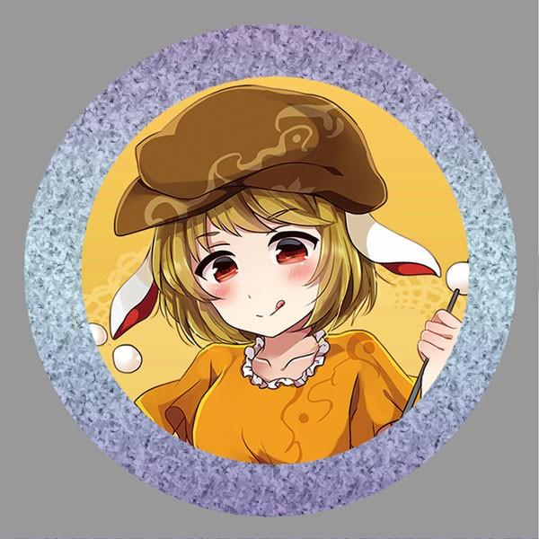 東方project エネルギー冷麺 もうこはんっ! 缶バッジ　ほりっくさーびす 新品】東方Project ゆるっととうほうシリーズ トレーディング缶