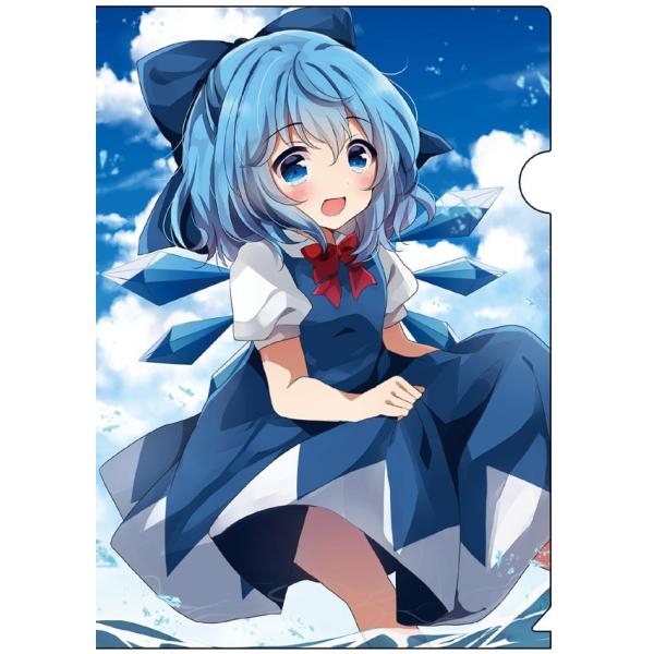 東方project チルノ　だいちゃん　水着　美少女　クリアファイル　VY52 東方project チルノ だいちゃん 水着 美少女 クリアファイル