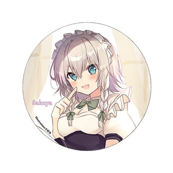 東方Project 十六夜咲夜 缶バッジ すなめりドリル 30個 まとめ