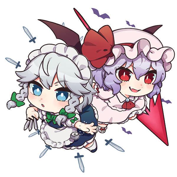 アクリルキーホルダー東方project Vol 3 夢幻の紅魔チーム 咲夜 レミリア Ringoen Buyee Buyee Japanese Proxy Service Buy From Japan Bot Online