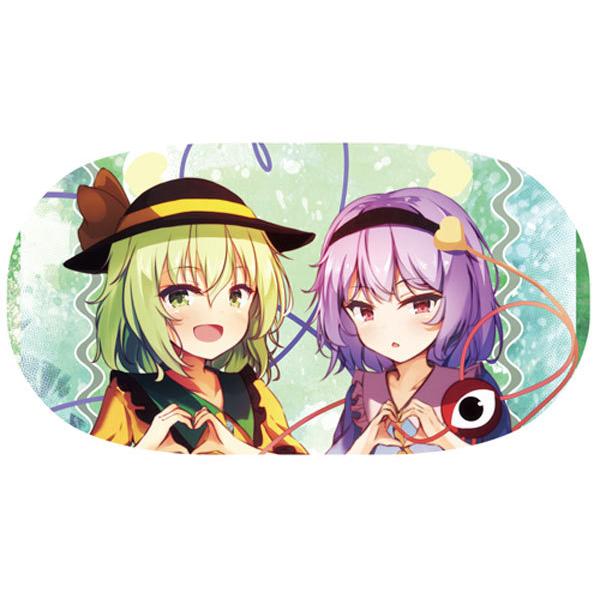 東方project 古明地 さとり8 1 古明地 こいし8 1 眼鏡ケース クロス付 ぱいそんきっど グレップ ヤフー店 通販 Yahoo ショッピング