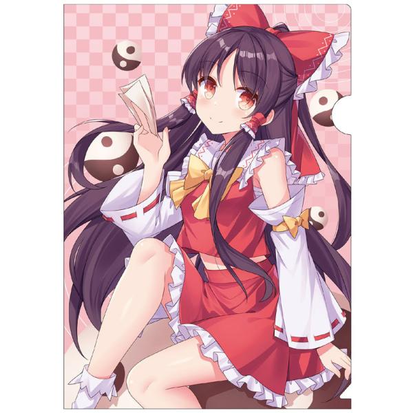 東方project 霊夢　メイド服　美少女　クリアファイル　VZ7 東方project 霊夢 メイド服 美少女 クリアファイル VZ7 23663-1.jpg