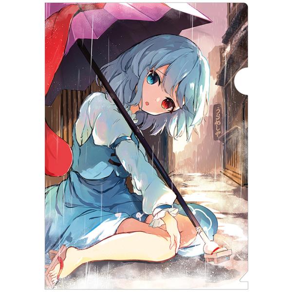 東方project 小傘　こころ　水着　美少女　クリアファイル　VY20 東方project こころ 小傘 水着 美少女 クリアファイル VZ24