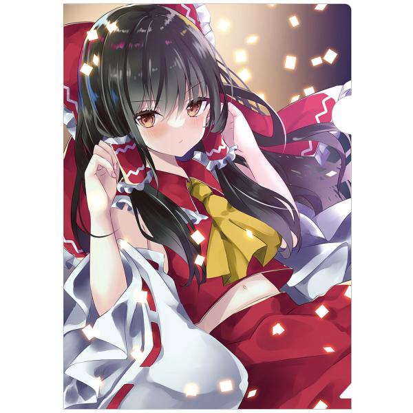 東方Project クリアファイル すなめりドリルクリアファイル 霊夢(七瀬