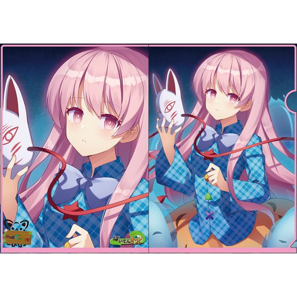 東方project こころ　水着　美少女　クリアファイル　VZ3 東方projectクリアファイル「秦こころ」-きっどているず- 東方クリア