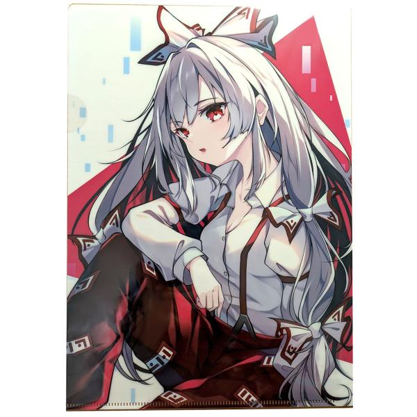 東方Projectクリアファイル 藤原妹紅(画:山中梅) -あにまる製菓 東方Projectクリアファイル 藤原妹紅(画:山中梅) -あにまる製菓