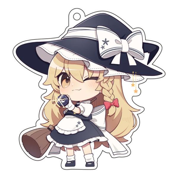 東方アクリルキーホルダー第35弾「魔理沙」　-逸遊団-