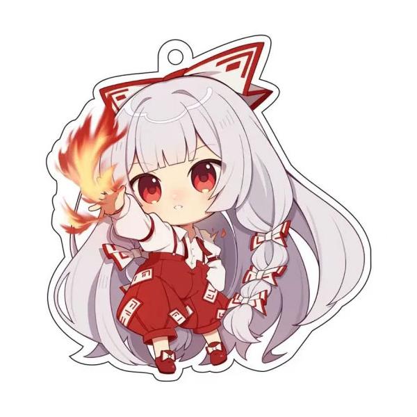 東方projectアクリルキーホルダー第37弾「妹紅」 -逸遊団- : グレップ