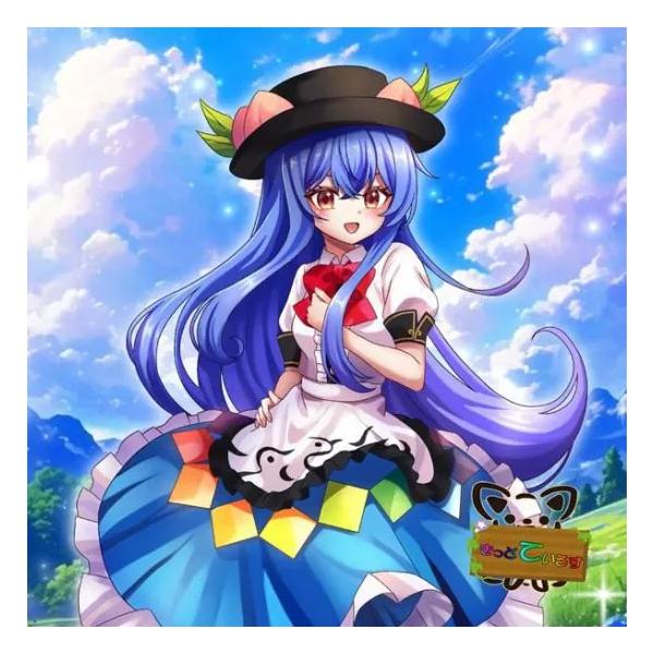 東方projectステッカー「比那名居天子」 -きっどているず- : グレップ