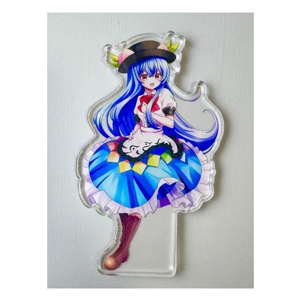 東方projectダイカットアクリルスタンド「比那名居天子」 -きっどて