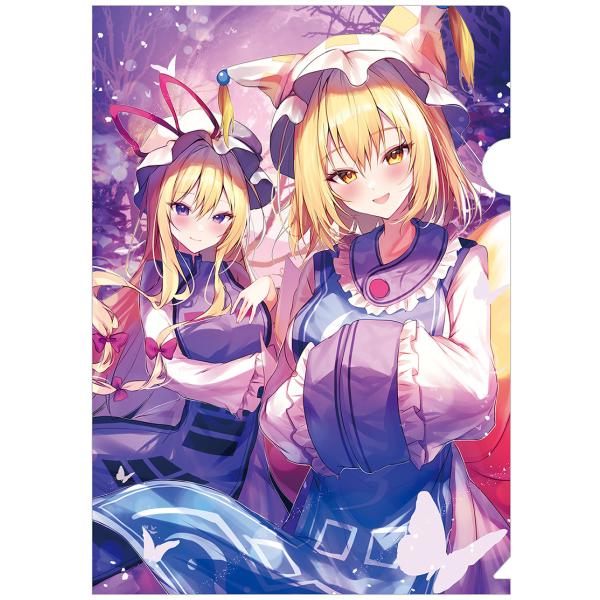 東方クリアファイル すなめりドリルクリアファイル 藍紫(子野日)202510