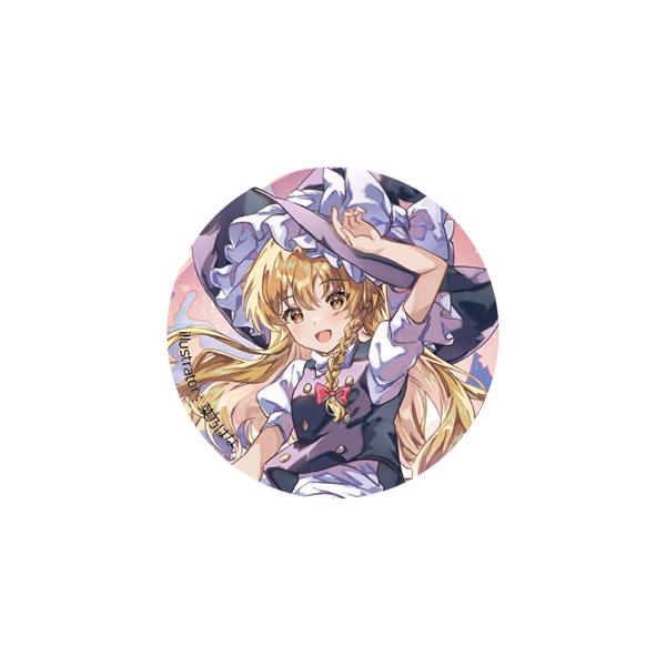 東方Project缶バッジ 霧雨魔理沙n-1　-ハチワレキッド-