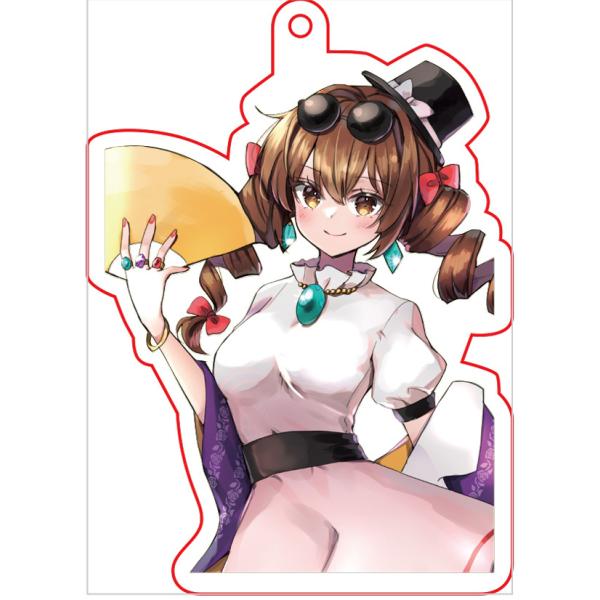 東方project　アクリルキーホルダー　　4個　まとめ　7-2 東方project「依神女苑12-4」アクリルキーホルダー -ぱいそんきっど