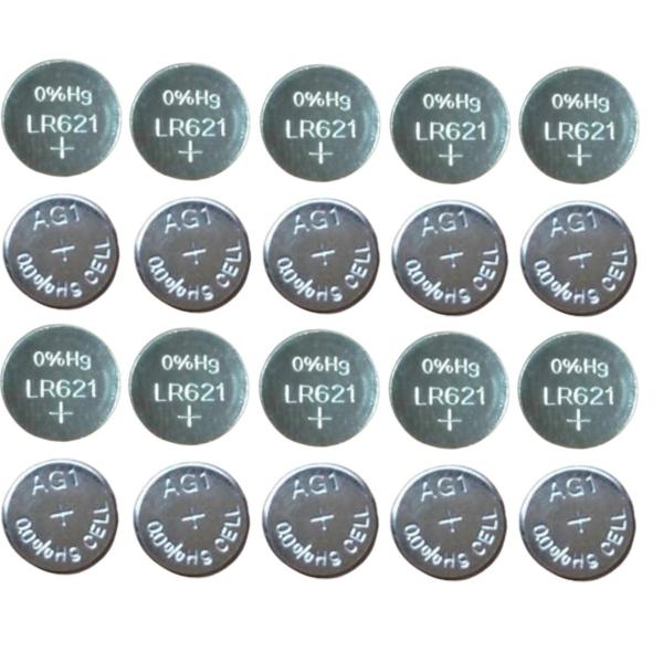 ボタン電池 LR621 AG1 互換性 LR60 SR621SW SR60 E364 V364 LR621H アルカリ 時計 LED 20個  :botan-lr621-20ko:grepoヤフー店 通販 