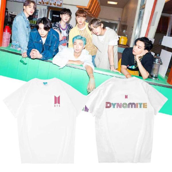 正規品　公式　BTS　バンタン　Dynamite　Tシャツ　フリーサイズ 正規品 公式 BTS バンタン Dynamite Tシャツ フリーサイズ