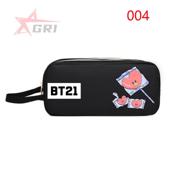 BTS 防弾少年団 BT21 グッズ 文房具 マルチポーチ 筆箱 文具収納 男女
