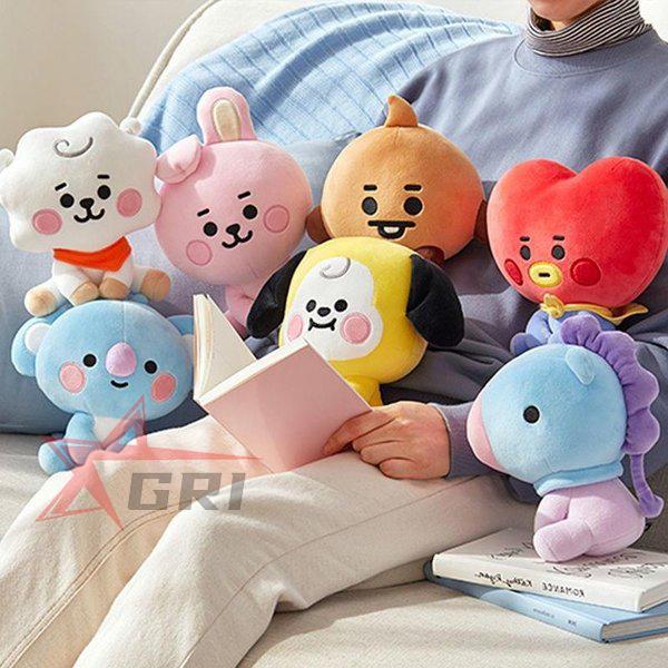 BT21 ぬいぐるみ キャラクター人形ファンギフト可愛い抱き枕 