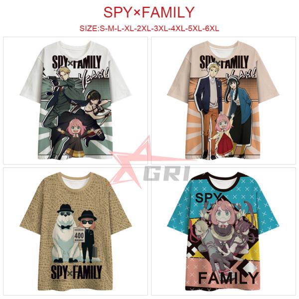 スパイファミリー風 Tシャツ 子供用 大人SPY×FAMILY 半袖 ロイド・フォージャ アーニャ 男女兼用 フォージャー コスプレ衣装 誕生日 プレゼント 夏 Loid Anya