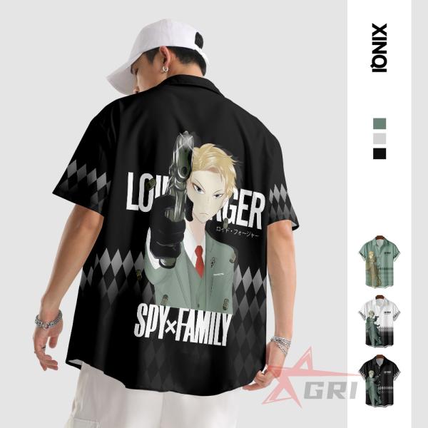 スパイファミリー風 Tシャツ 子供用 大人SPY×FAMILY 半袖 ロイド・フォージャ アーニャ 男女兼用 フォージャー コスプレ衣装 誕生日 プレゼント 夏 シャツ Polo