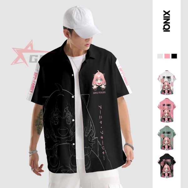 スパイファミリー風 Tシャツ 子供用 大人SPY×FAMILY 半袖 ロイド・フォージャ アーニャ 男女兼用 フォージャー コスプレ衣装 誕生日 プレゼント 夏 シャツ Polo