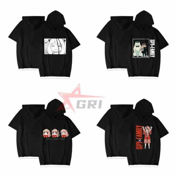 スパイファミリー風 Tシャツ 子供用 大人SPY×FAMILY 半袖 ロイド・フォージャ アーニャ 男女兼用 フォージャー コスプレ衣装 誕生日 プレゼント 夏 Loid Anya