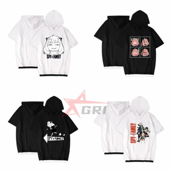 スパイファミリー風 Tシャツ 子供用 大人SPY×FAMILY 半袖 ロイド・フォージャ アーニャ 男女兼用 フォージャー コスプレ衣装 誕生日 プレゼント 夏 Loid Anya