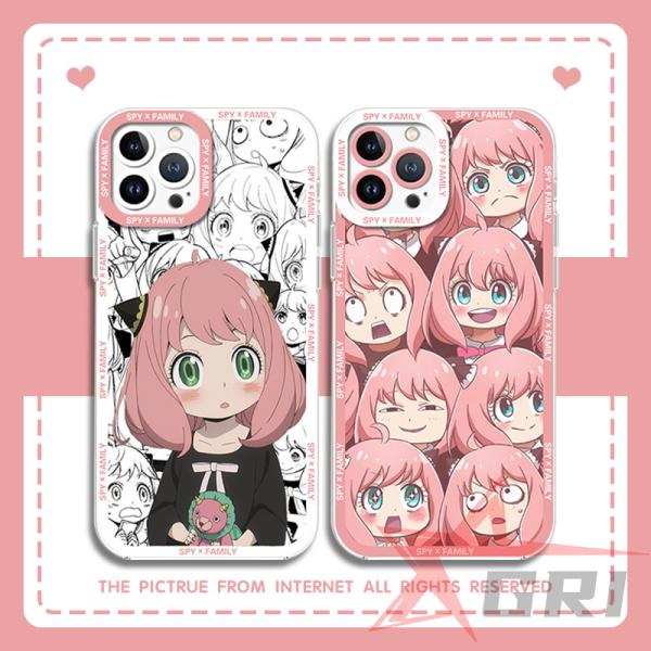 スパイファミリー風 iPhoneスマホケース SPY×FAMILY アーニャ ヨル