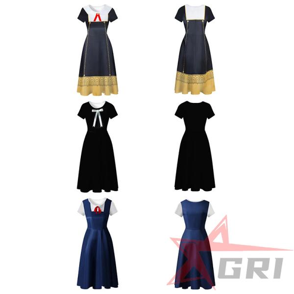 スパイファミリー 風 ワンピース SPY×FAMILY アーニャ・Anya ヨル・Yor コスプレ衣装 イベント ハロウィン 仮装