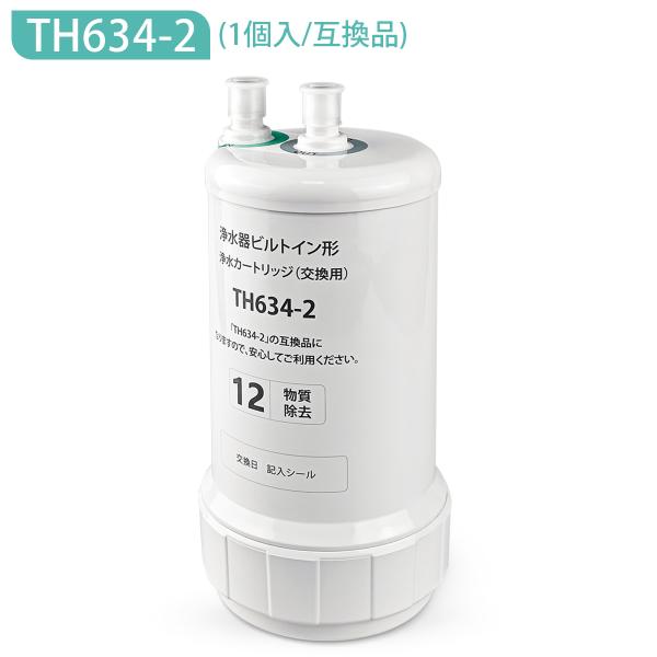 TH634-2 TOTO ビルトイン浄水器 交換用カートリッジ 12物質除去 TH634-2 TOTO ビルトイン浄水器 交換用カートリッジ 12物質除去