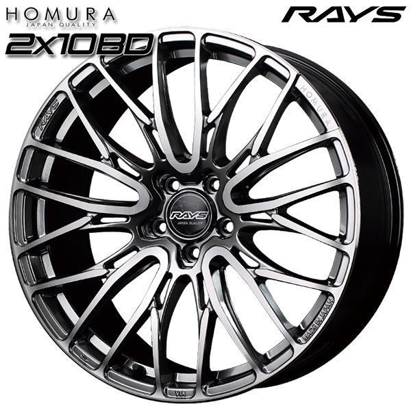 レイズ　ホムラ2×10 21インチ 9J +38 4本 RAYS 納期確認必須 4本価格 レイズ ホムラ 2×9R HDJカラー