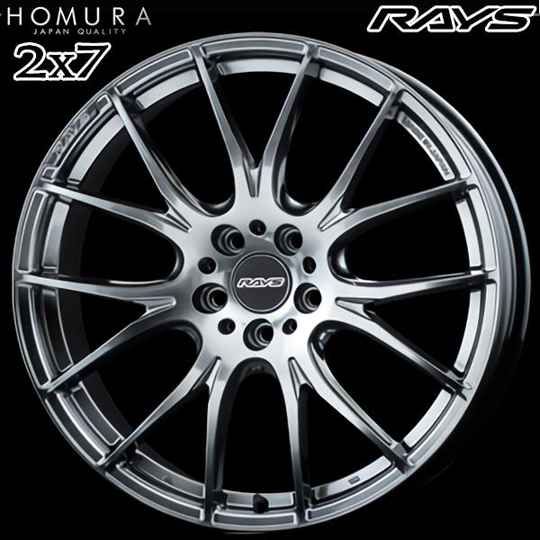 RAYS HOMURA レイズ ホムラ 2X7 20インチ 8.5J 5H114.3 +45 GT アルミ 