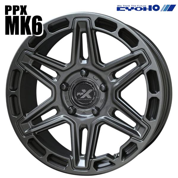 共豊 16インチ 7.0J 5H114 +35 KYOHO PPX MK6 アルミホイール単品 1本