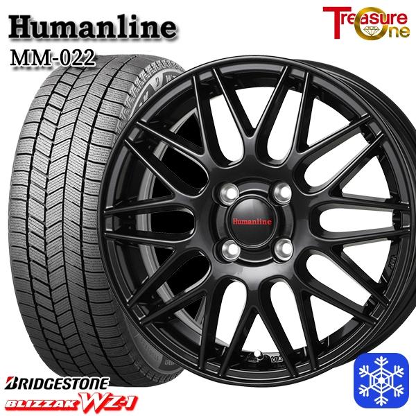 ブリザック 165/65R14インチ ブリヂストン WZ-1 WZ1 4.5J 4H100