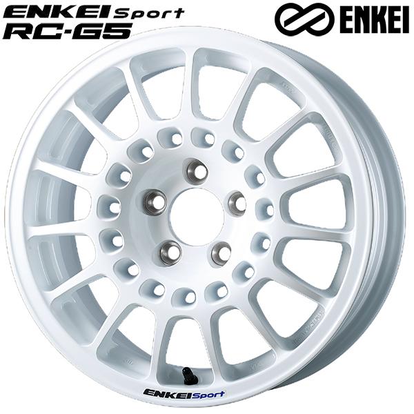 ENKEI エンケイ スポーツ RC-G5 15インチ 6.5J 5H100 +35 ホワイト 