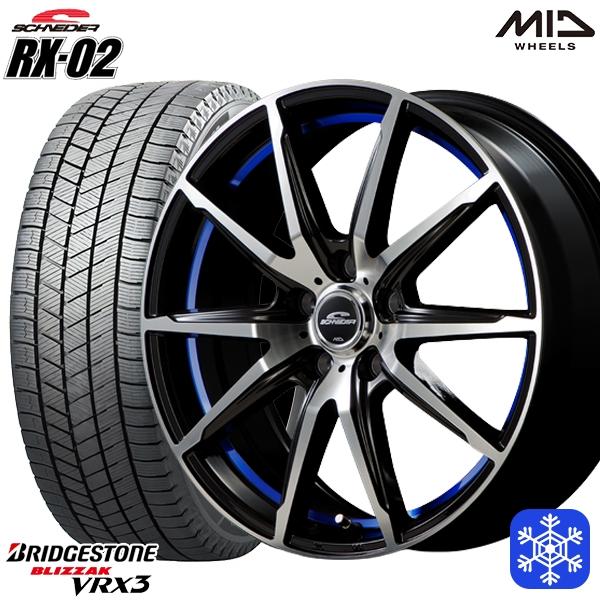 ブリザック 235/50R18インチ ブリヂストン VRX3 5H114.3 スタッドレス 