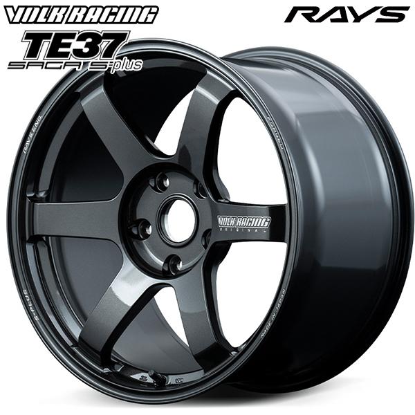 RAYS 19インチ ホイール ブラック/シルバー RAYS レイズ ボルクレーシング TE37 SAGA S-plus 19インチ 10.5J 5H114