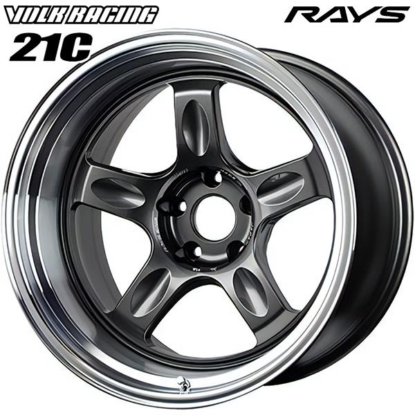 RAYS レイズ ボルクレーシング 21C 18インチ 8.5J 5H100 +35 VC アルミ 