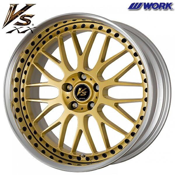 VS ゴールド ホイールセット 245/40R20と275/35R20