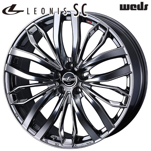 特価⭐︎wedsレオニス17インチ シルバー アルミホイール WEDS（ウェッズ） LEONIS レオニス VX 17インチ リム幅7.0J インセット