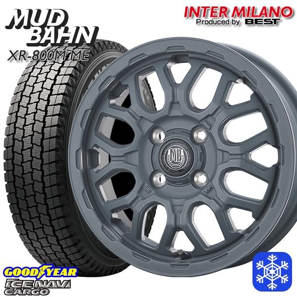 グッドイヤー（GOODYEAR） 145R12インチ 6PR アイスナビカーゴ 4H100 