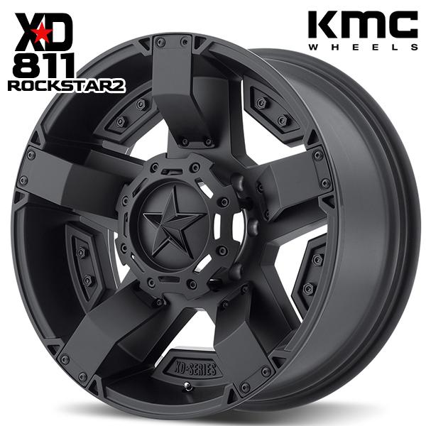 CST 18インチ 9.0J 6H135/139.7 +0 KMC XD811 ROCKSTAR II / MATTE
